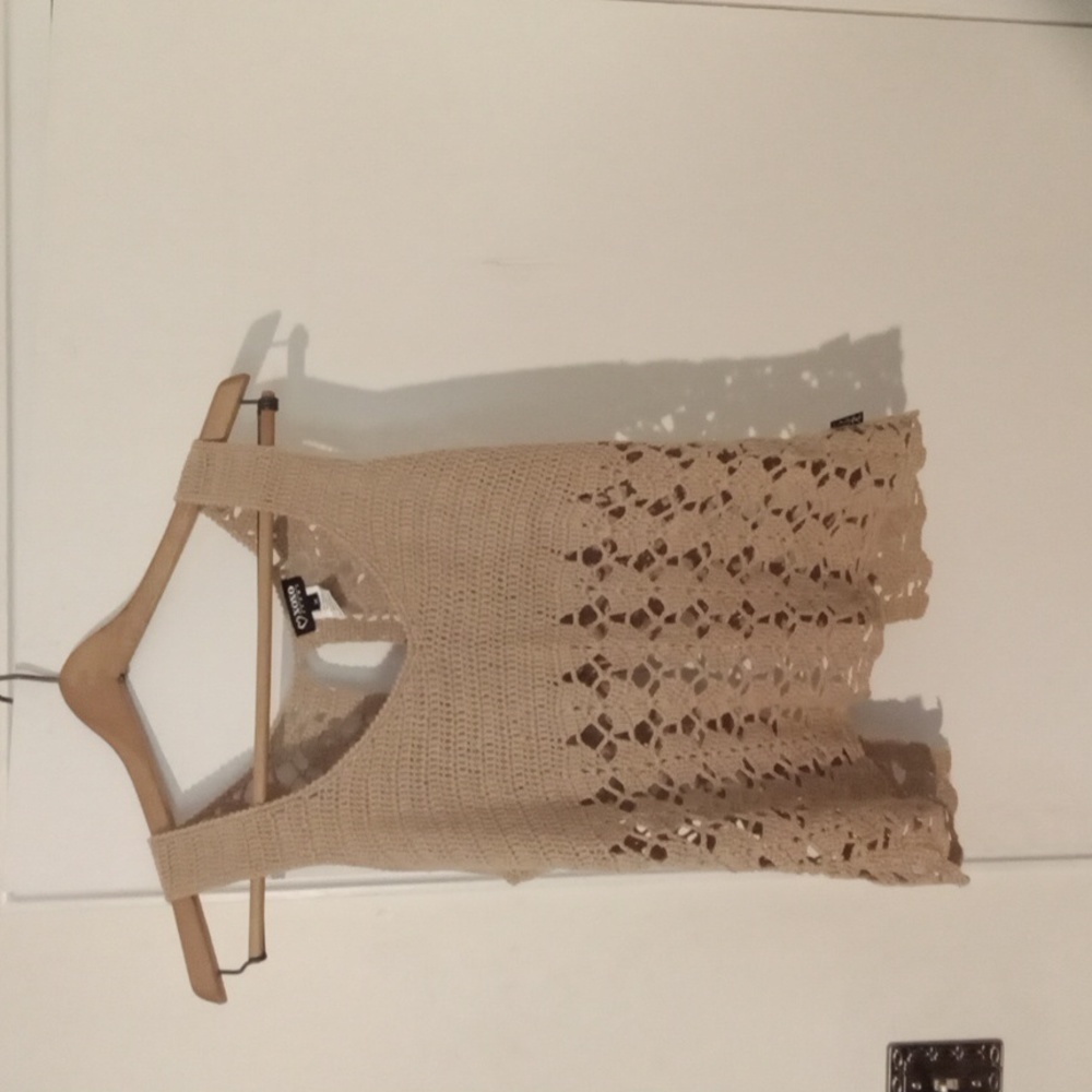 Bohemian crochet cute top